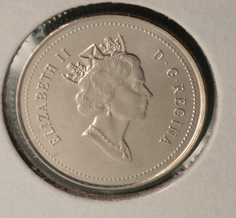 1996 Canada Dime - UNCIRCULATED - from original mint roll🇨🇦🇨🇦
