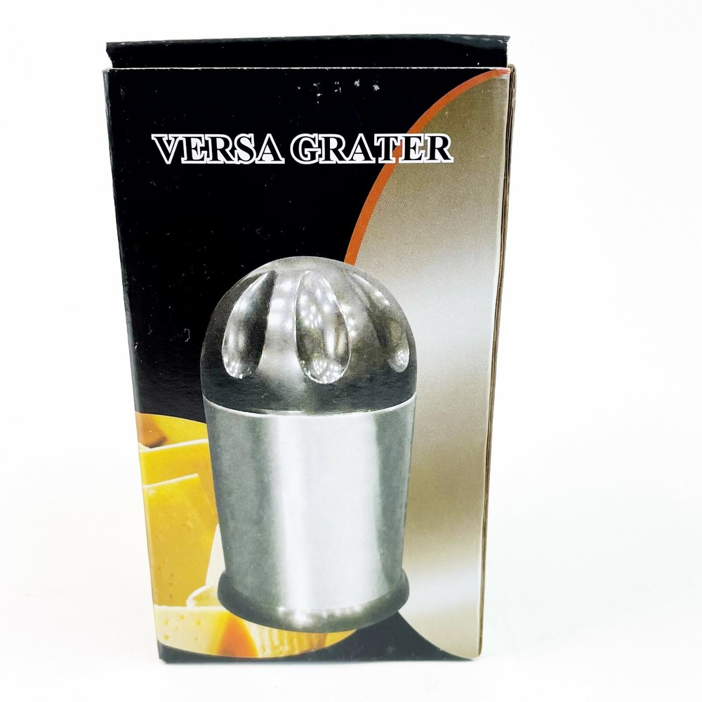 Versa Grater Grinder Kitchen Tool Candy Nuts Cheese Cookie Cracker Crumbs