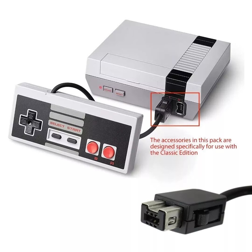 For Nintendo NES Mini Classic Edition Console Video Game Wired Controller Remote