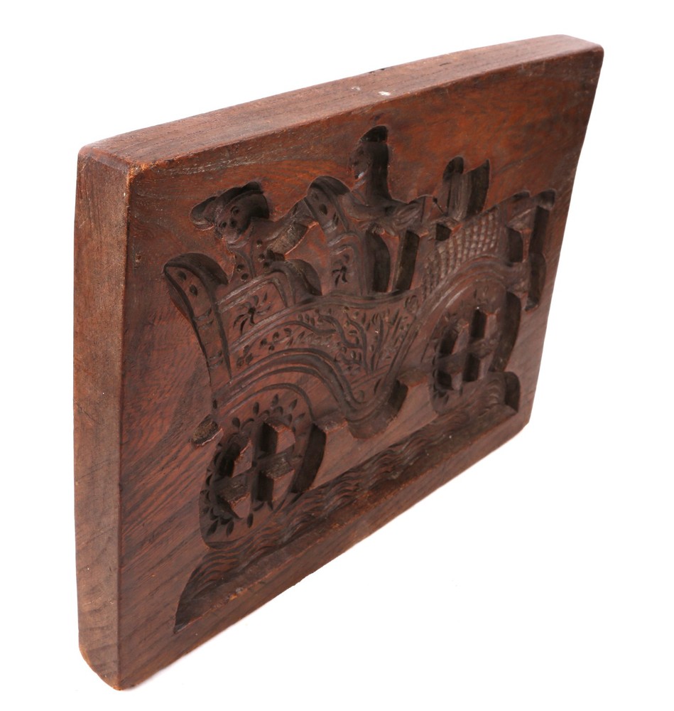 Vintage Dutch cookie mold. Late nineteen centure.