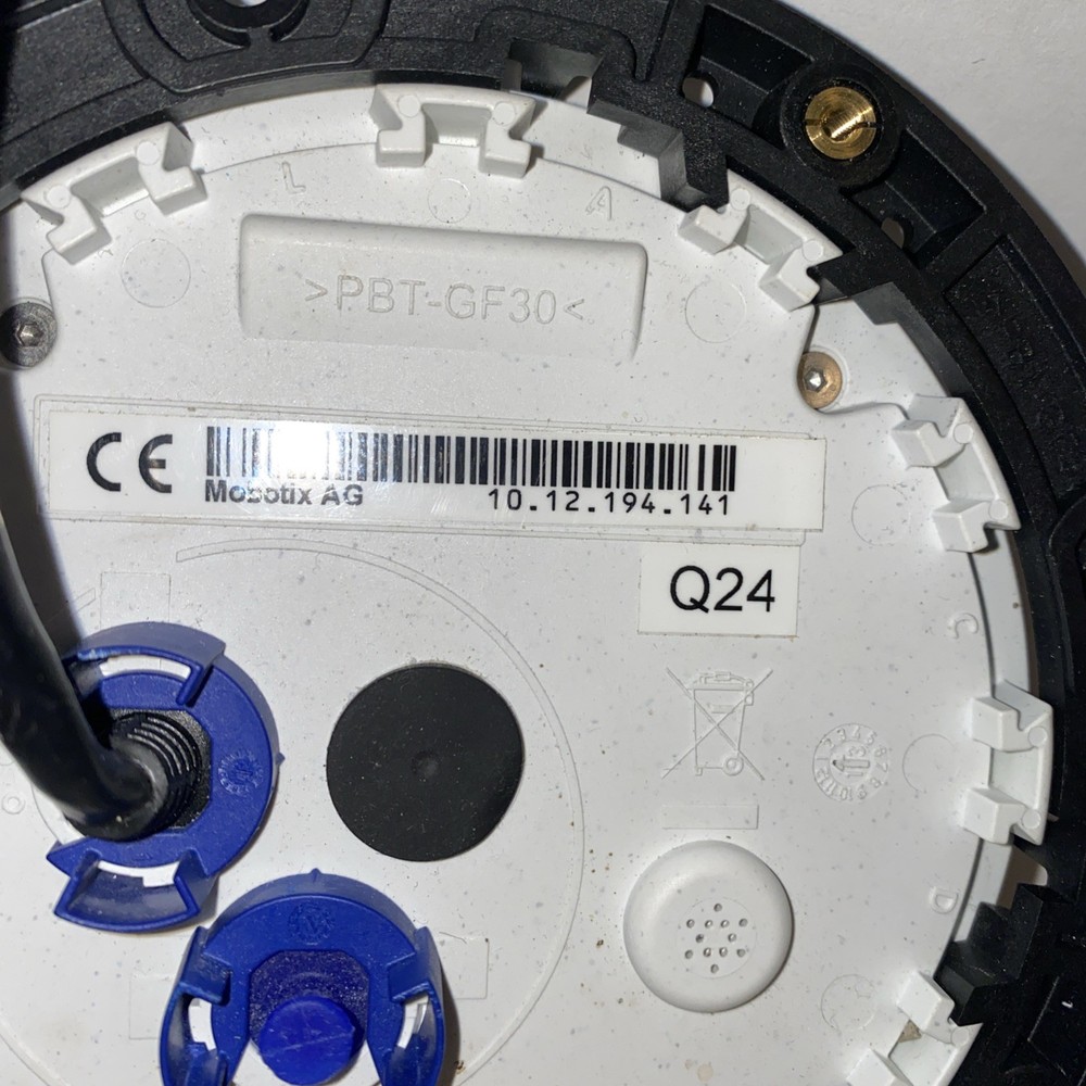 Mobotix Q24 IP Network Web Security Surveillance CCTV Camera Cam UNTESTED PARTS