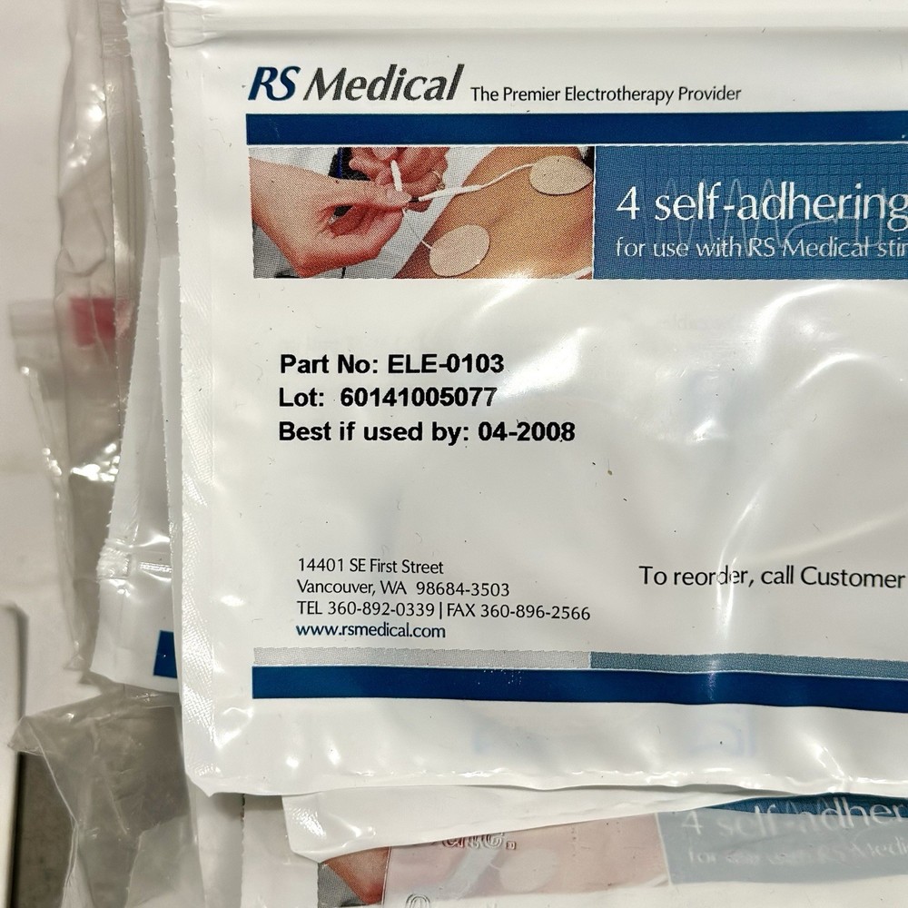 RS Medical RS-4i Plus Sequential Stimulator With Manual + 57 Extra Pads