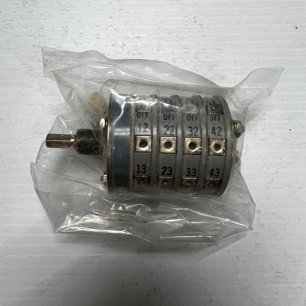 Electro Switch Corp Rotary Switch Model 32304 NIB NOS