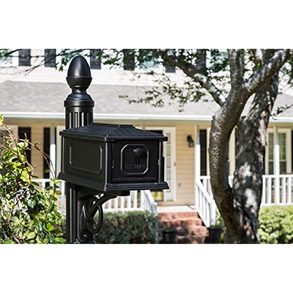 Gibraltar Mailboxes SC000B01 Stratford, Medium, Black