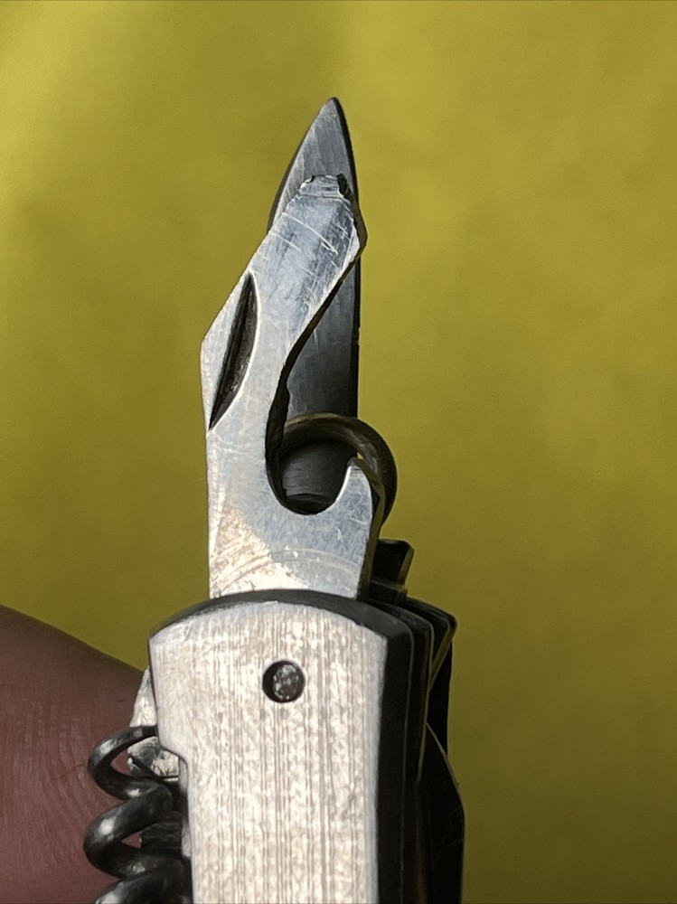 VINTAGE MULTI TOOL POCKETKNIFE KEYCHAIN (w14)
