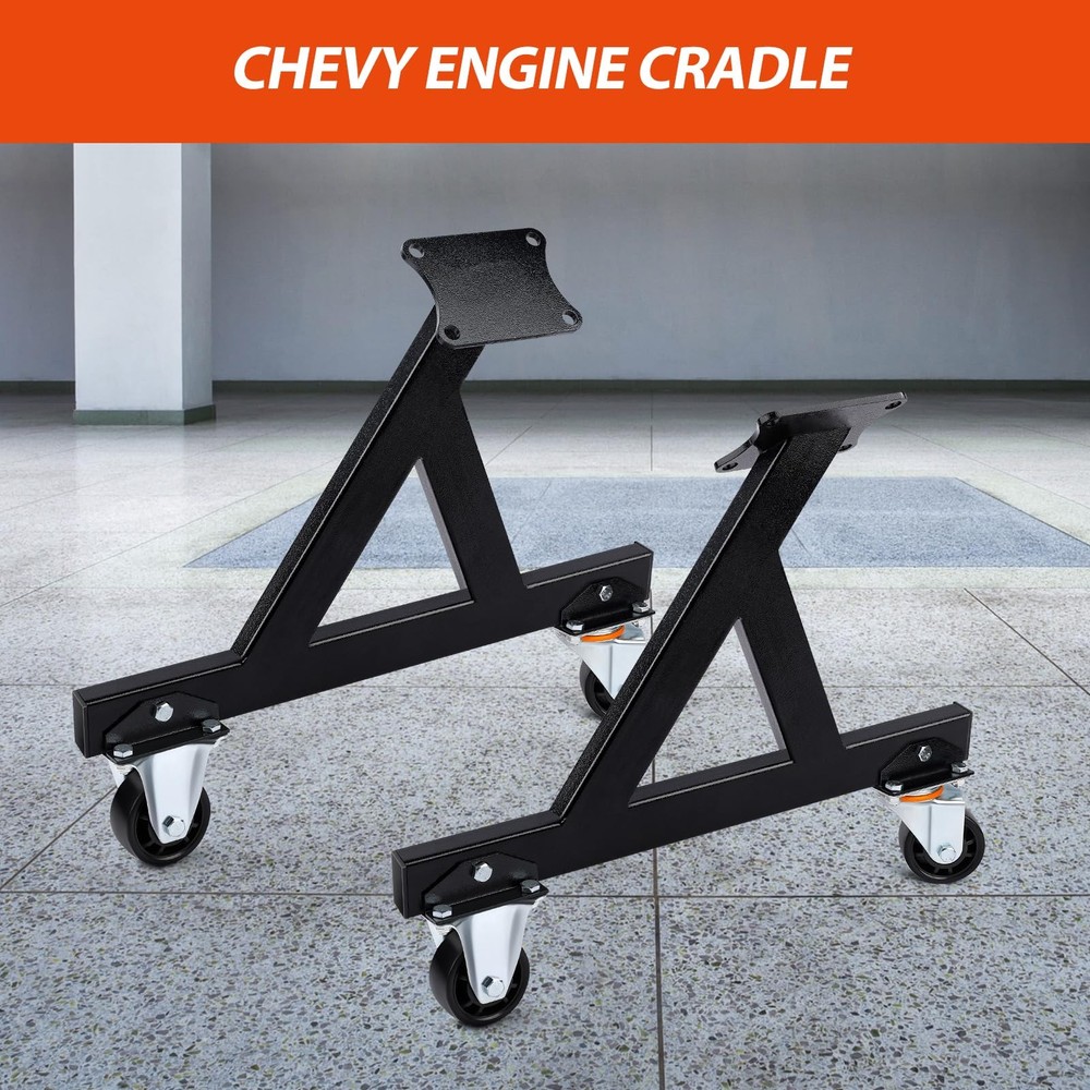 Engine Stand for LS Engines Cradle Compatible with V8 Engine LS Engine Rolling