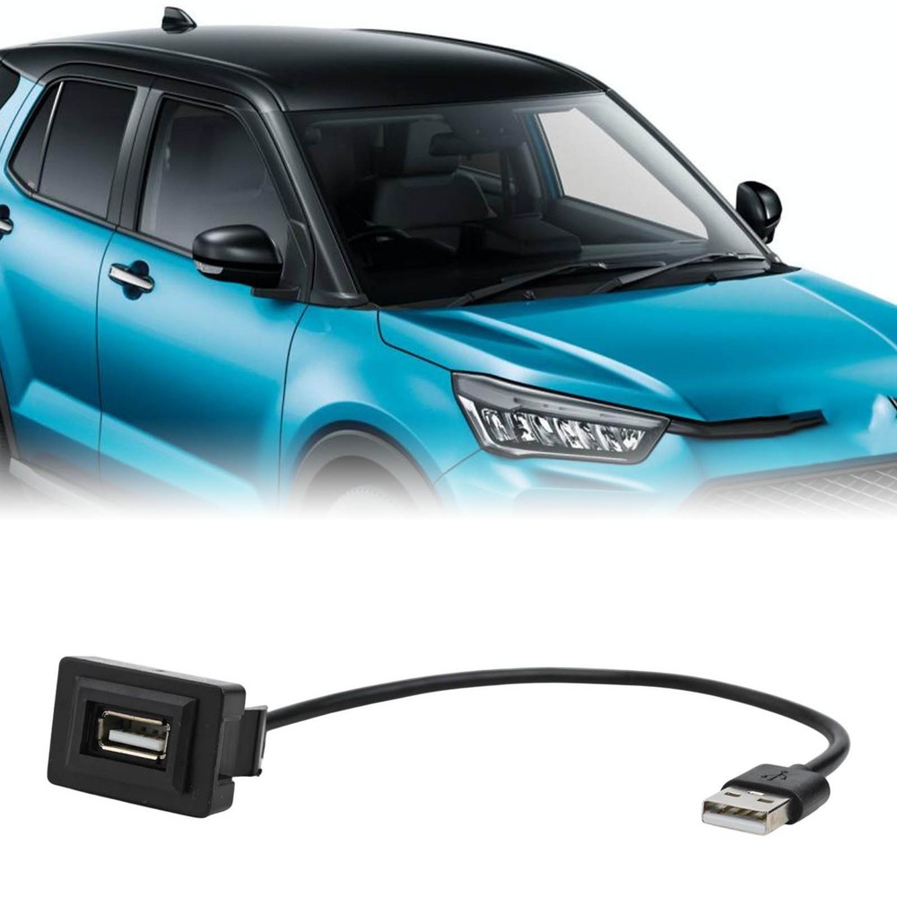 Adequate Connectivity with Compact Design USB Socket Cable For Toyotas