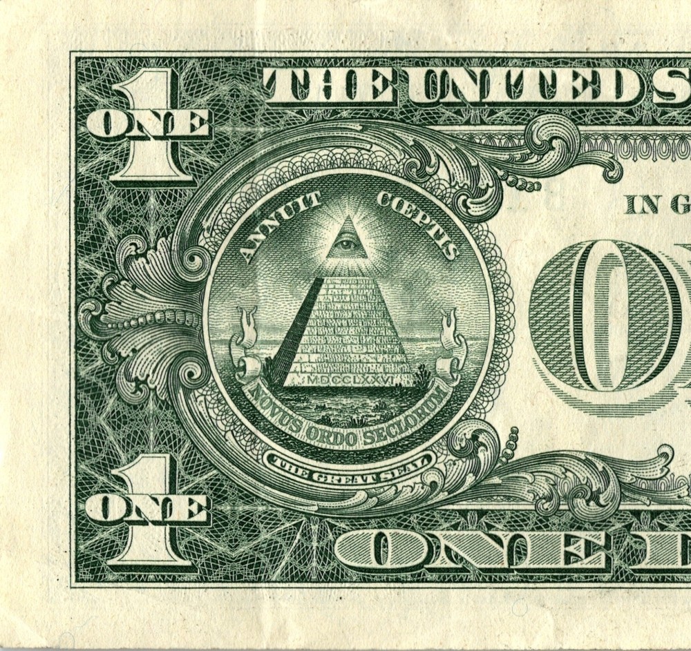 1972 Year note Fancy Serial Number One Dollar Bill B19722236C