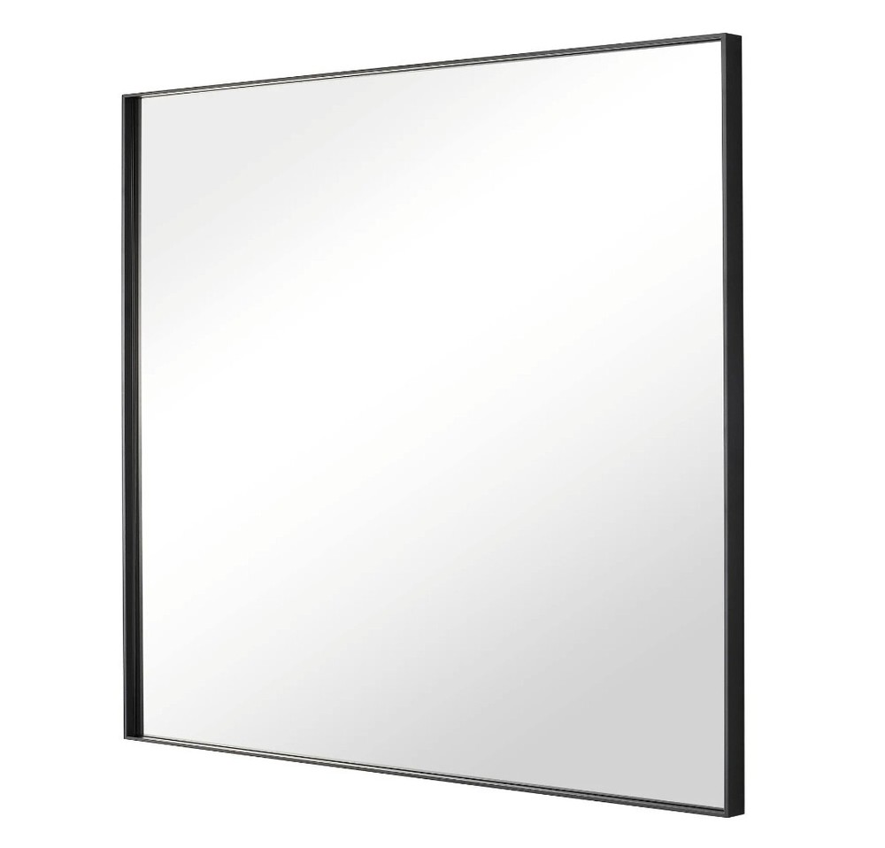 Borverre 36 x 36 Inch Rectangle Wall Mirror, Aluminum Frame Rectangular Mirror