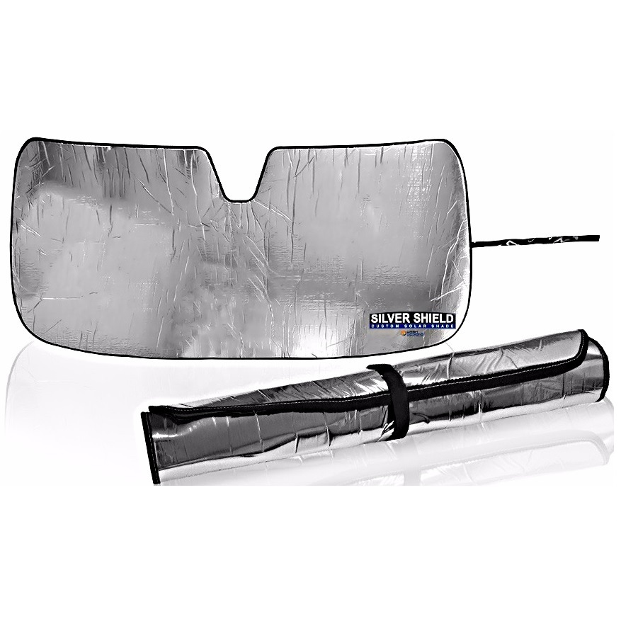 2010-2013 Mazda 3 Silver Shield Custom Fit Roll Up Windshield Sunshade