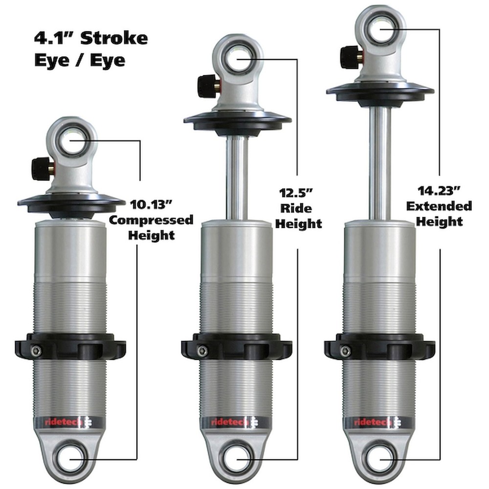 Ridetech 24149901 Single Adjustable Coil-Over Shock