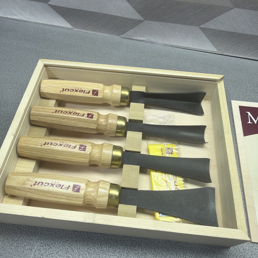 FLEXCUT MC175 MALLET SCULPTORS SET 4-PCS