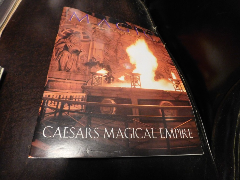 Magic Magazine Of Magic For Magicians 1996 August