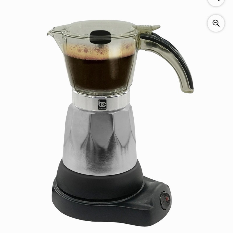 4-Cup Coffee Maker - Espreasso &Coffe Compact