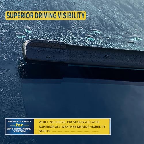 18''+18'' Front Windshield Wiper Blades Compatible with 2000-2011 Ford Ranger