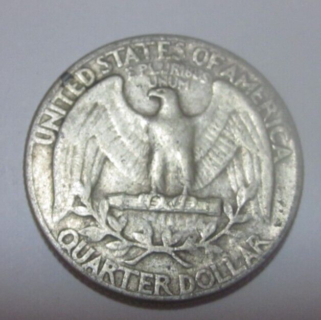1943 Washington Silver Quarter 90% Silver