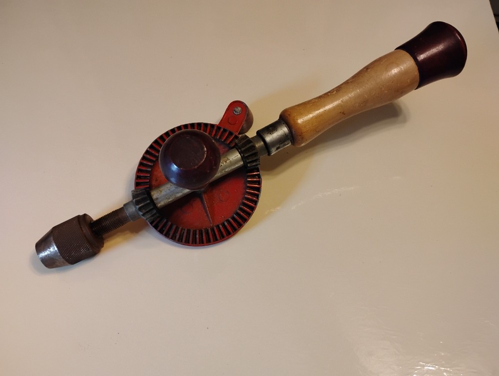 Vintage Egg Beater Style Hand Drill