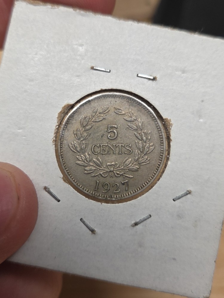 Sarawak 1927 5 Cent