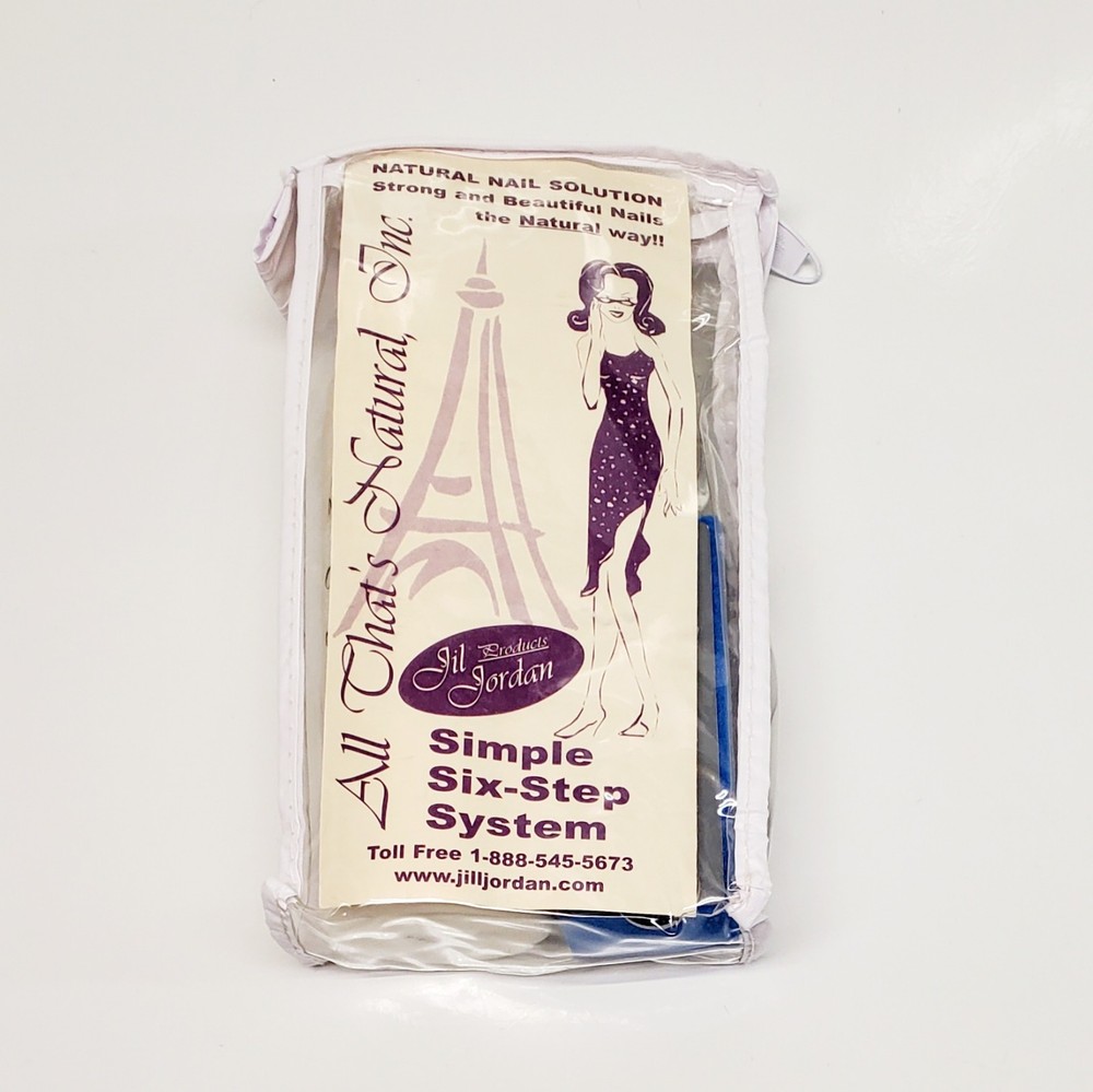Jill Jordan Hand Treatment Natural Nail Solution 6 Step System New