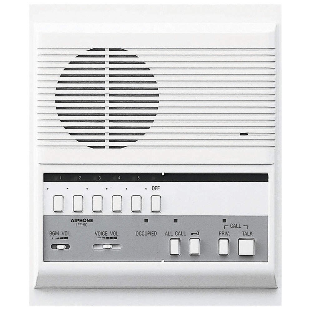 AIPHONE LEF-5C Call Audio Master Station 36TR42