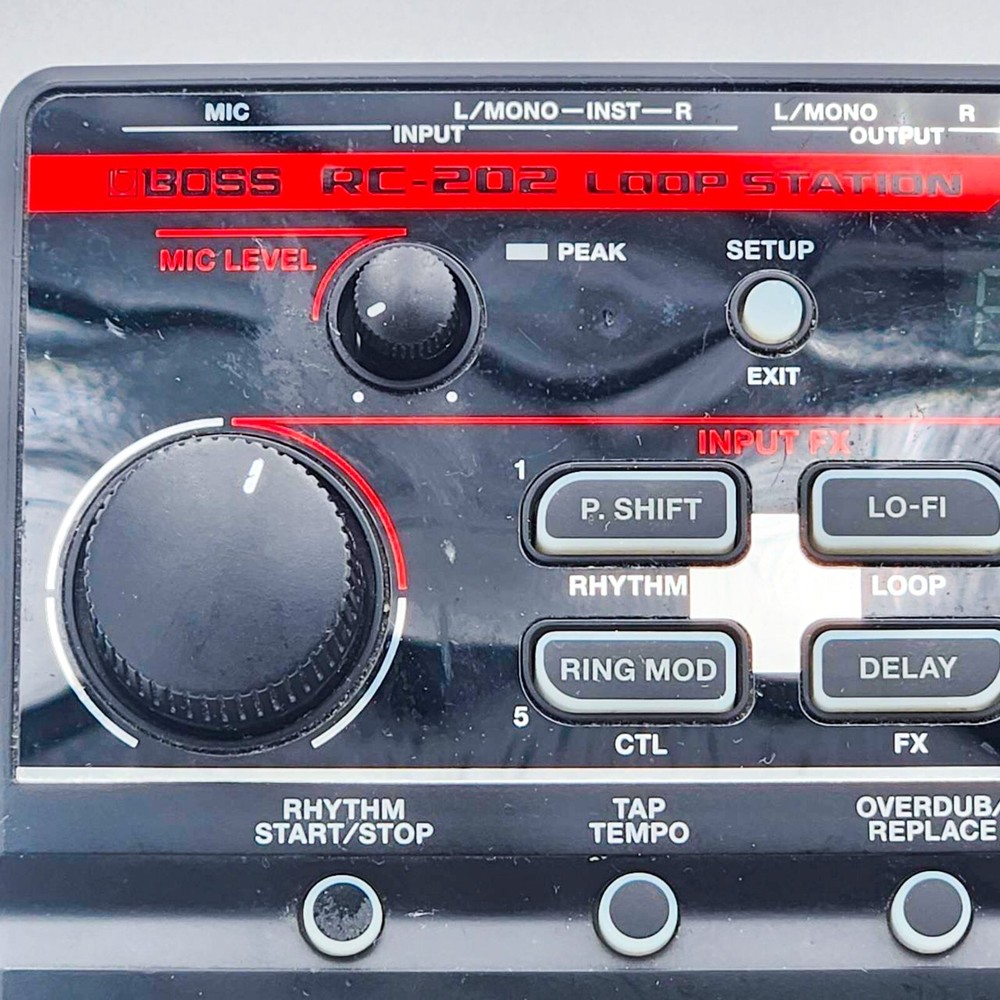 BOSS RC-202 Loop Station Tabletop Multi-Effects Pedal Tested Good Condition