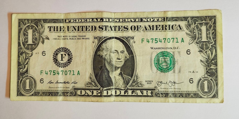 Rare "Green Tint Error" Dollar Bill