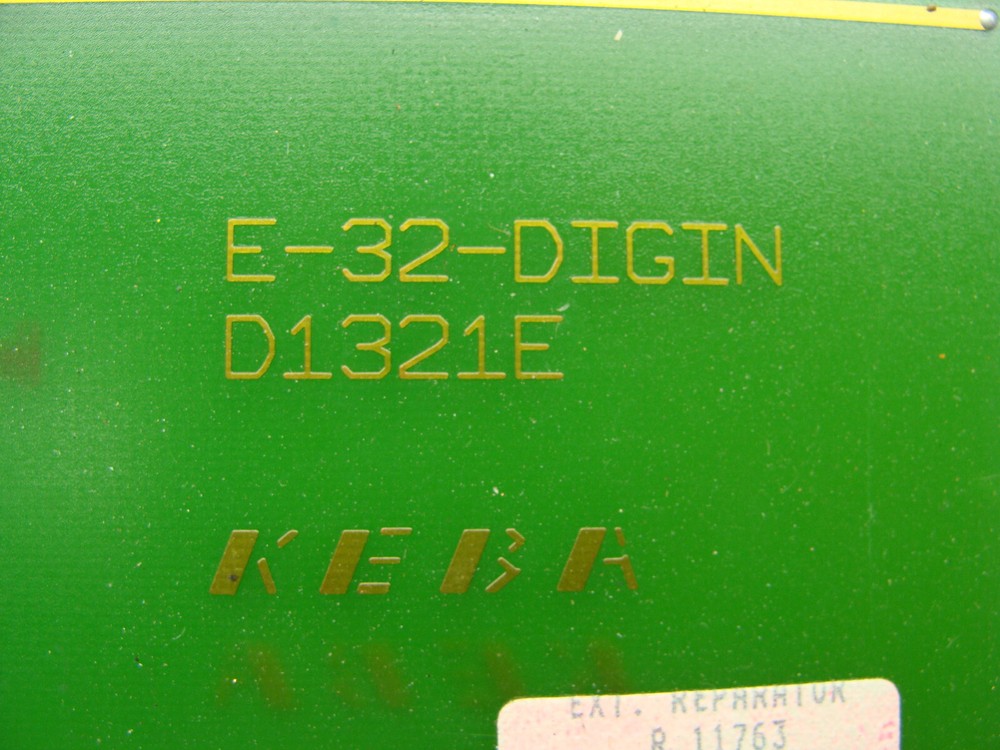 LOT OF 2 KEBA D1321E E-32-DIGIN DIGITAL INPUT CONTROL BOARDS