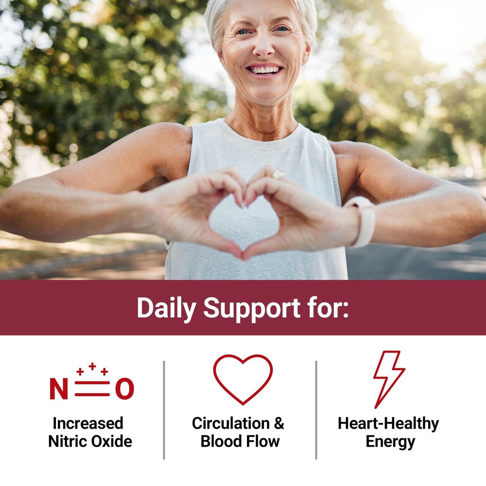 Force Factor Total Beets Blood Pressure 60 Count (Pack of 2), White Packaging