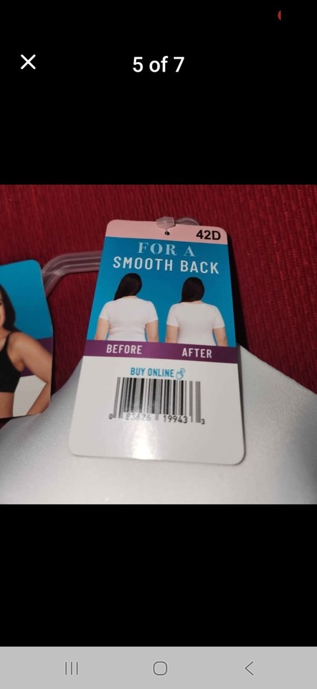 Vanity Fair Radiant Women's Wireless Bra-Back& Side Smoothing Full Coverage 42D