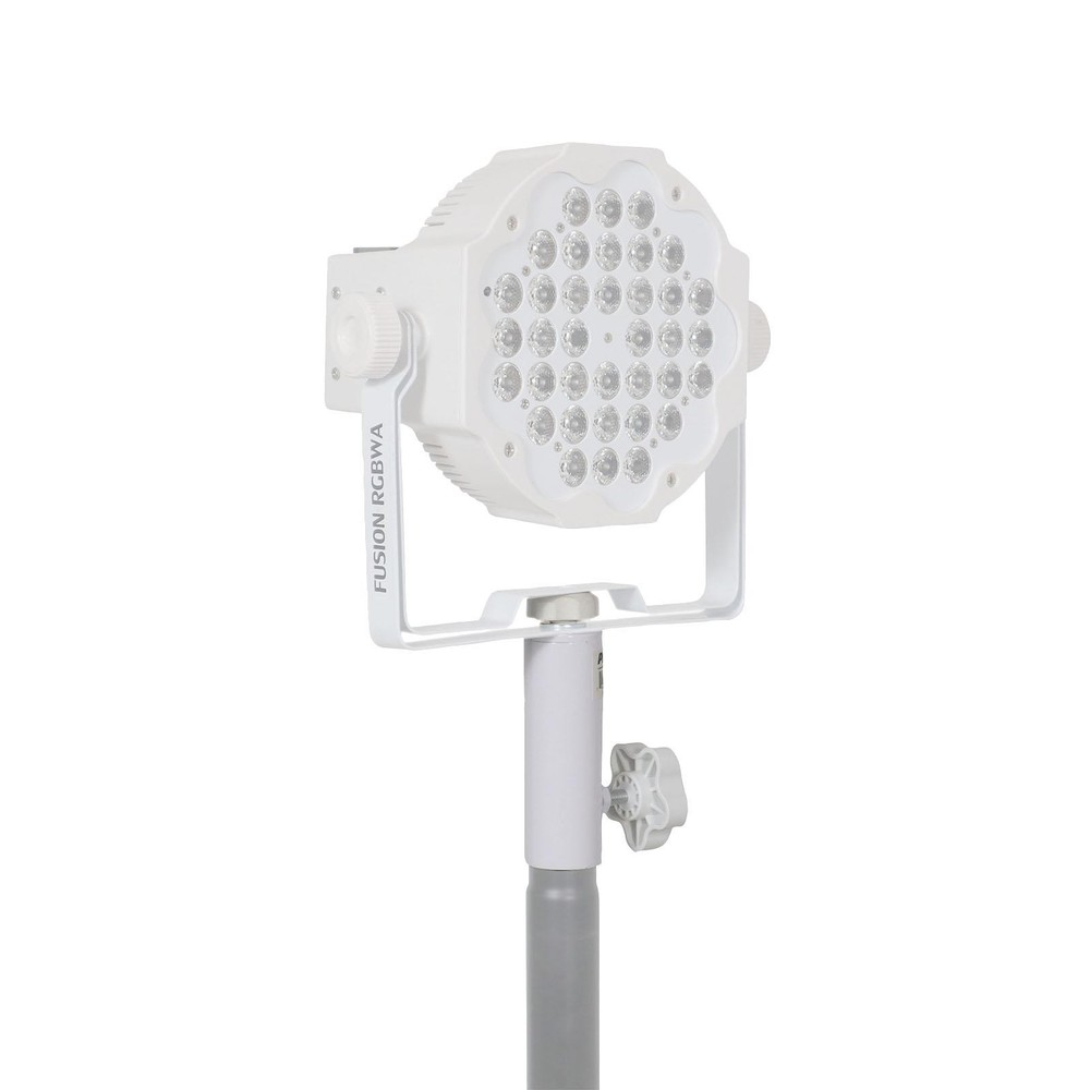 ProX X-LS64WH 1 3/8" Single Stud Lighting M8 Mount White 2-Pack