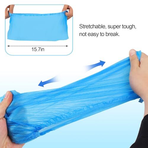 100 Pack Disposable Shoe Covers Non-Slip Shoe Boots Protector Covers for Work