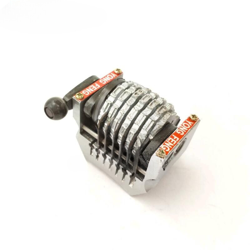 High Quality 18.9" GTO Numbering Machine 6 Digits Vertical Backward with Spring