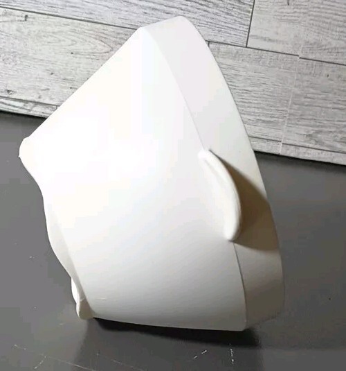 Tupperware Colander Small Strainer with Bowl Rest Handle White 4476