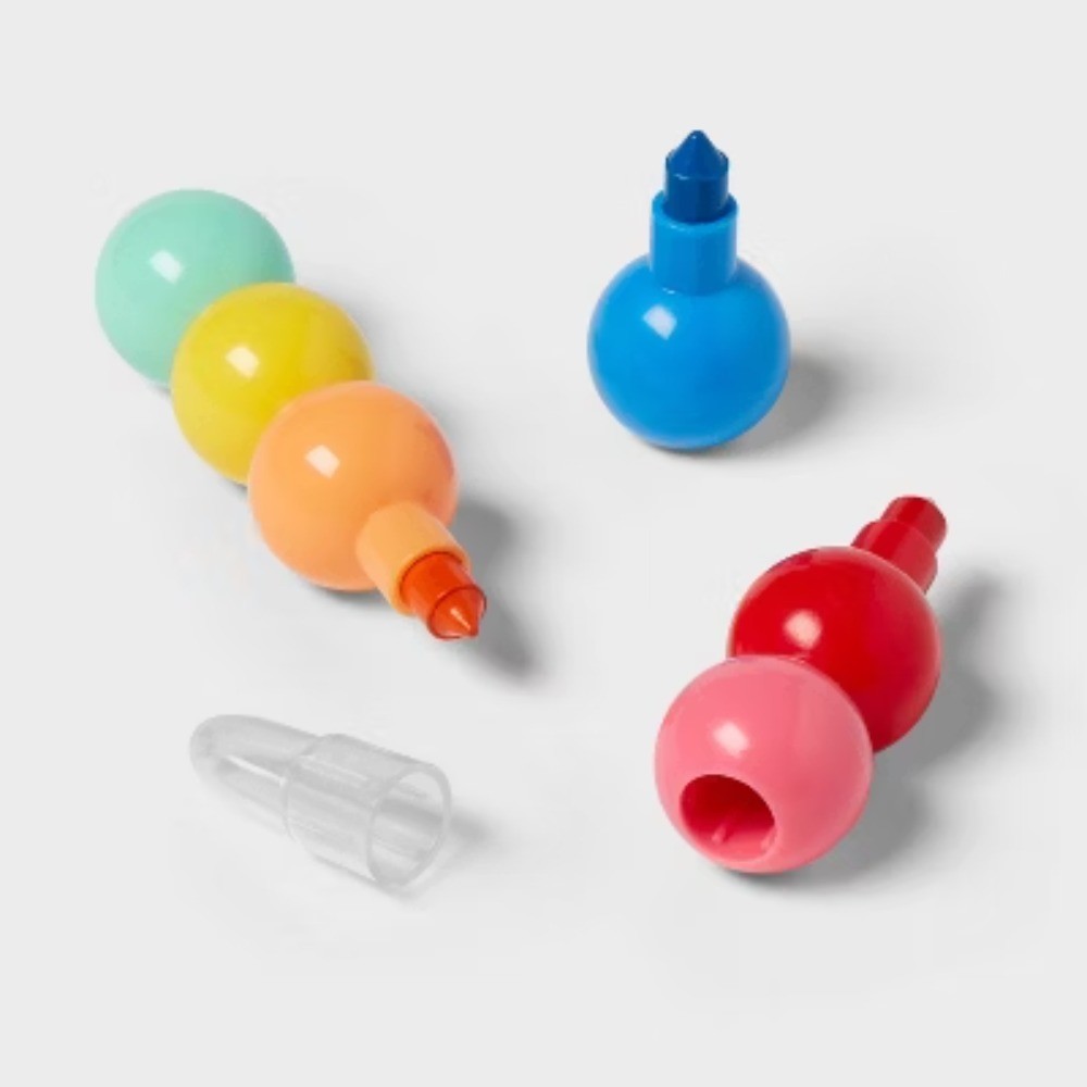 12ct Stackable Crayon - Spritz: Multi-Colored Party Favors, Ages 4+,