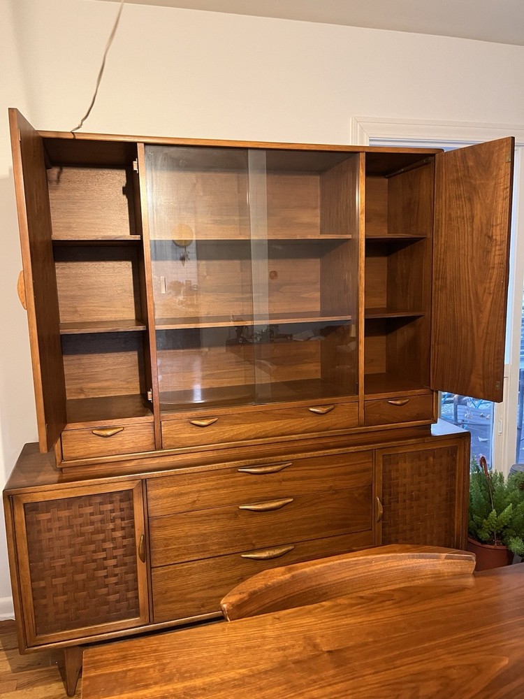 🪑 Lane “Perception” Mid-Century Modern Hutch & Buffet – 2-Piece Set
