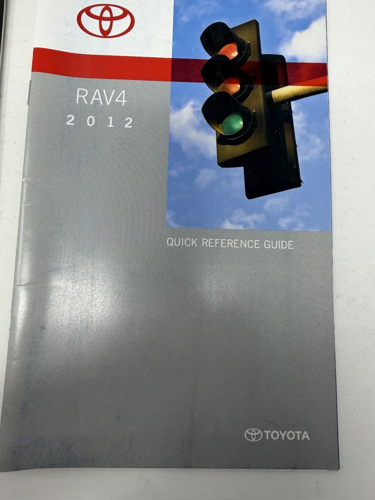 2012 Toyota RAV4 Owners Manual OEM Complete Set