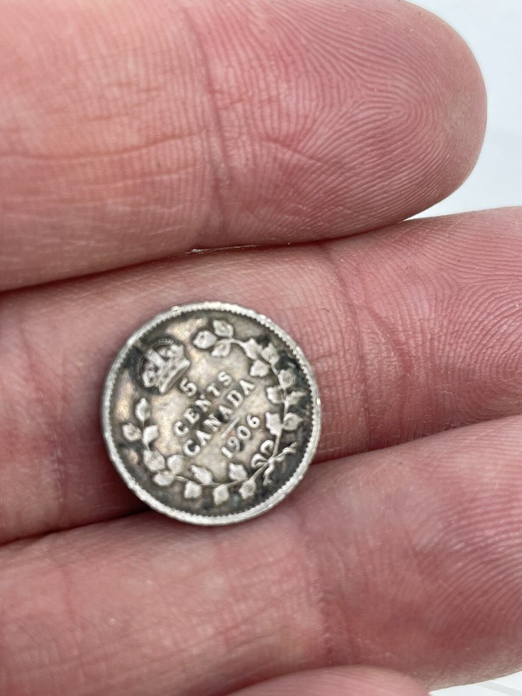 1906 Canada 5 Cents Coin
