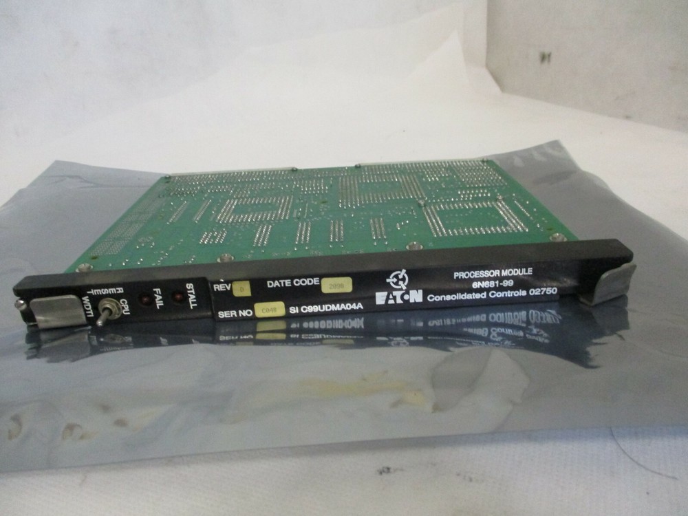EATON 6N681-99 PROCESSOR MODULE CONSOLIDATED CONTROLS 02750