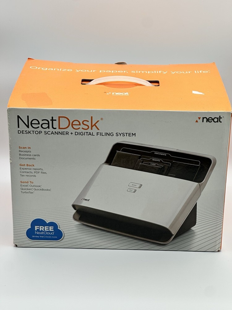Neat Desk ND1000 Desktop Scanner and Digital Filing System
