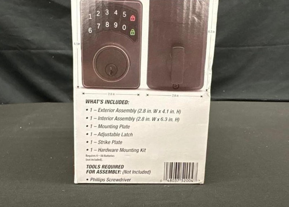 Hyper Tough Digital Deadbolt Keypad Lock