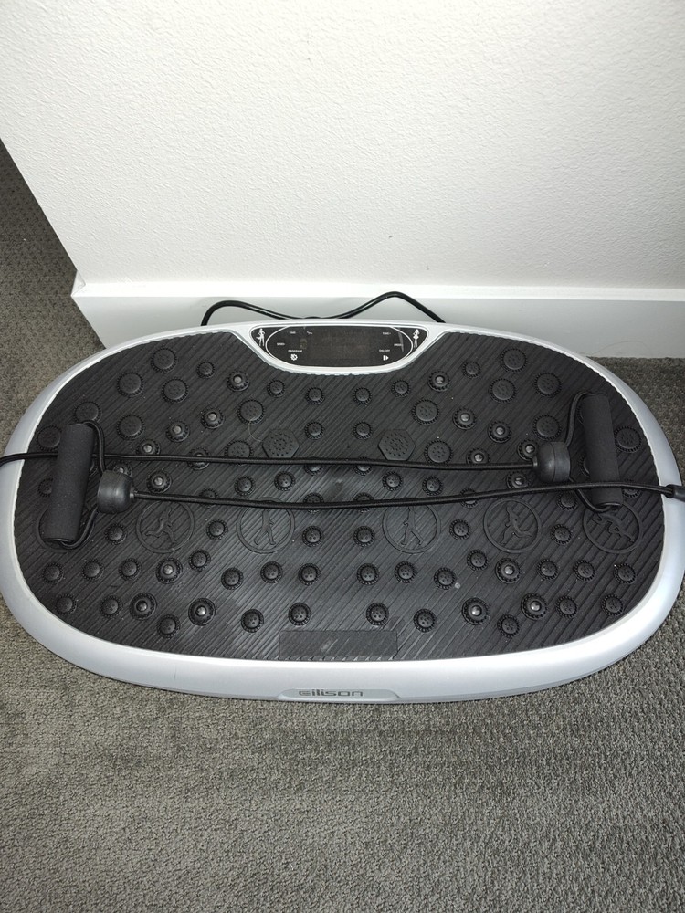 EILISON FitMax 3D XL Vibration Plate Exercise Machine - Whole X-Large, Silver