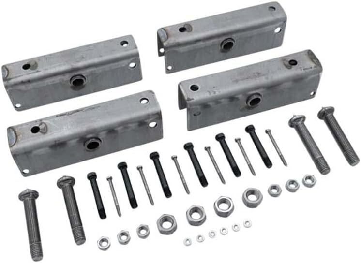 Triple Axle Equalizer Kit 3.5K-8K Axles 2" Slipper Spring 11" Equalizers