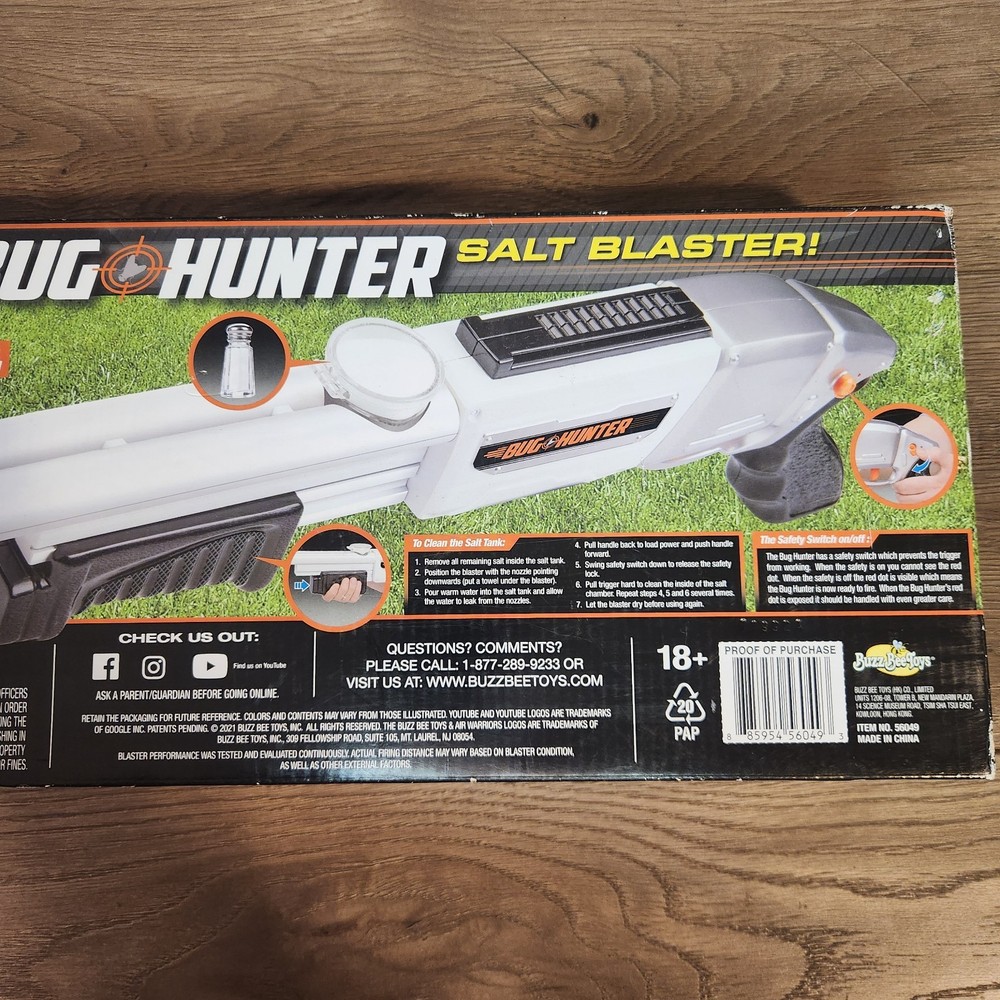 NEW Air Warriors Double Barrel Bug Hunter Salt Blaster Flies