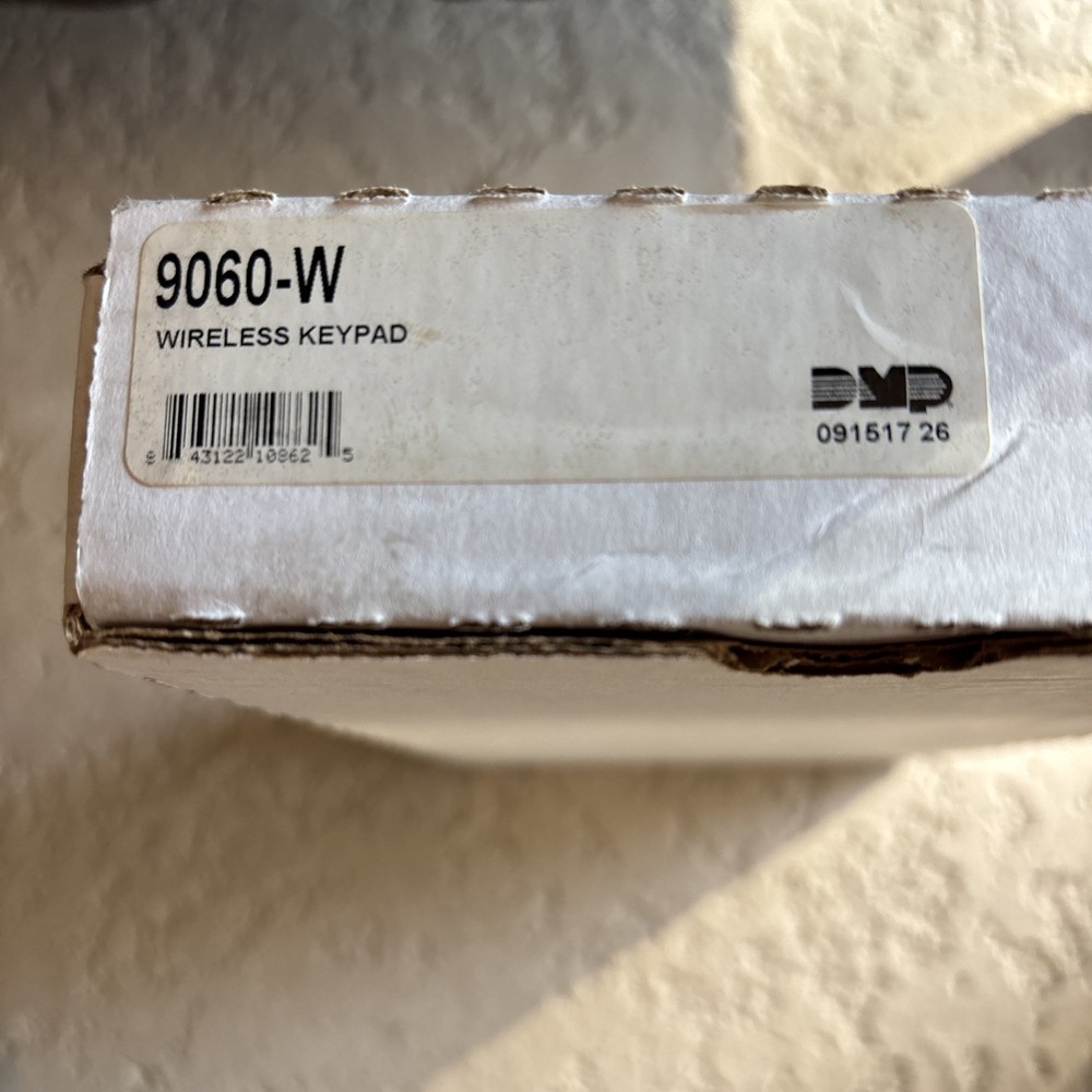 DMP 9060 Wireless Keypad with AC Adapter USED!