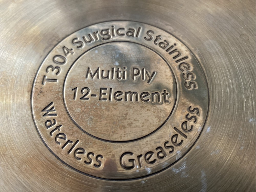 Precise-Heat Multi-Use Baking and Roasting Pan waterless greaseless t304