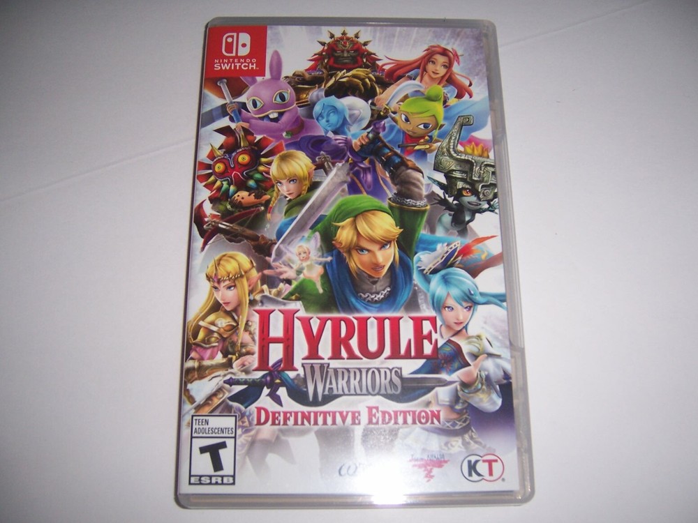 Original Box Case Replacement Nintendo Switch Hyrule Warriors Definitive Edition