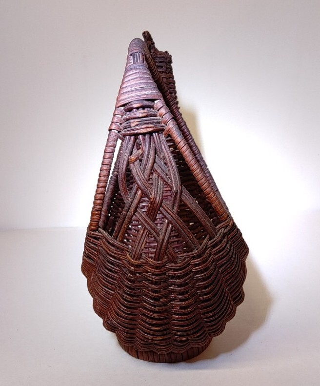 Chicken & Rooster Wicker Crafting Baskets