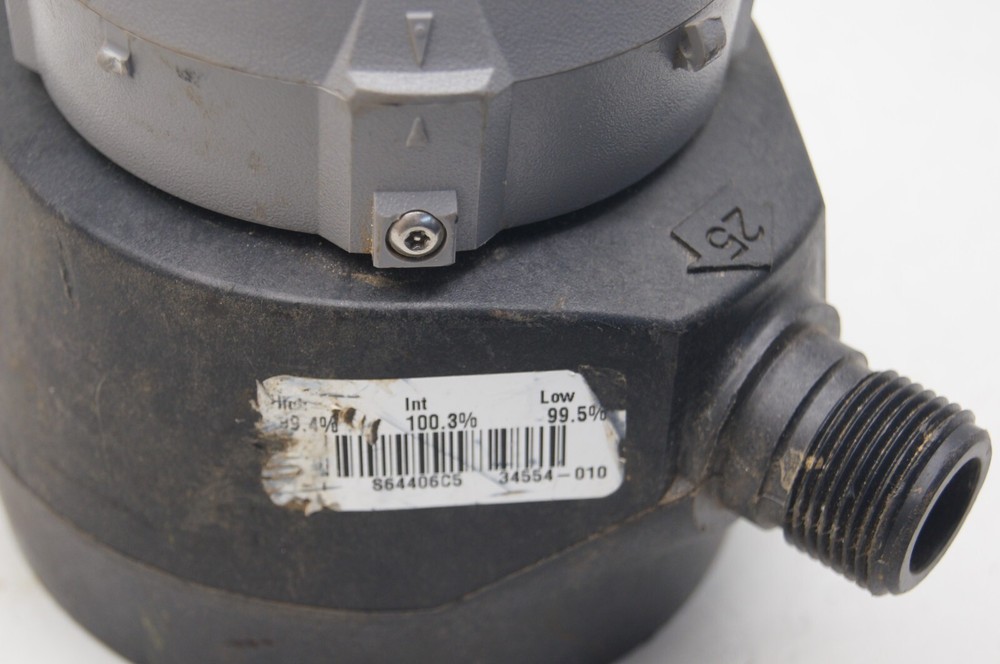 Badger Meter Model 2510 RTR Recordall Transmitter Register Flowmeter S64406C5