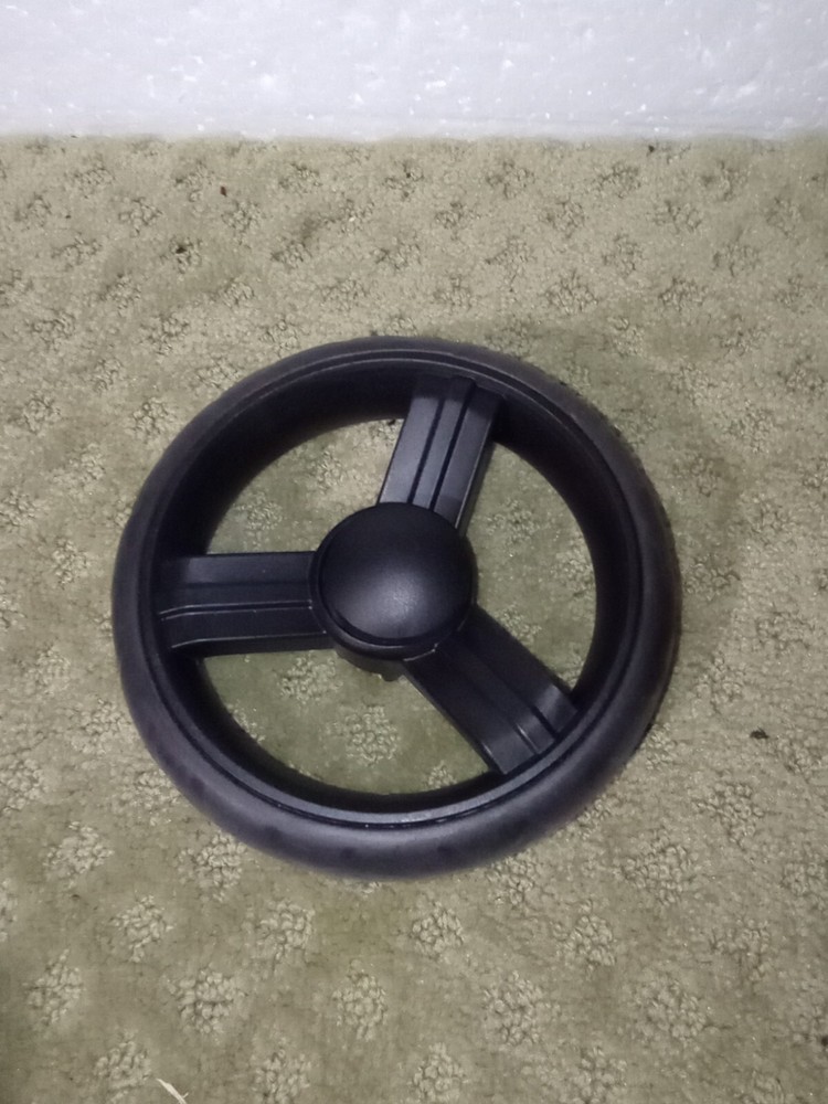 Delta double stroller rear single wheel. Size 5-1/4"