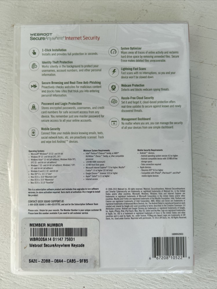 Webroot SecureAnywhere Internet Security